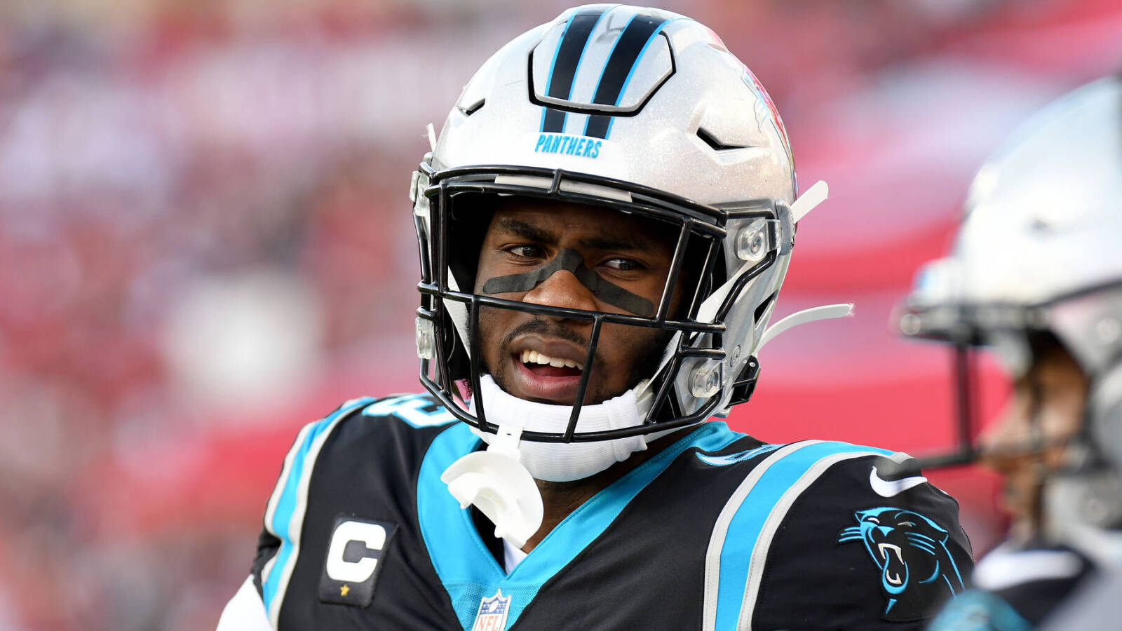 Carolina Panthers unveil black helmets, all-black uniforms for 2022