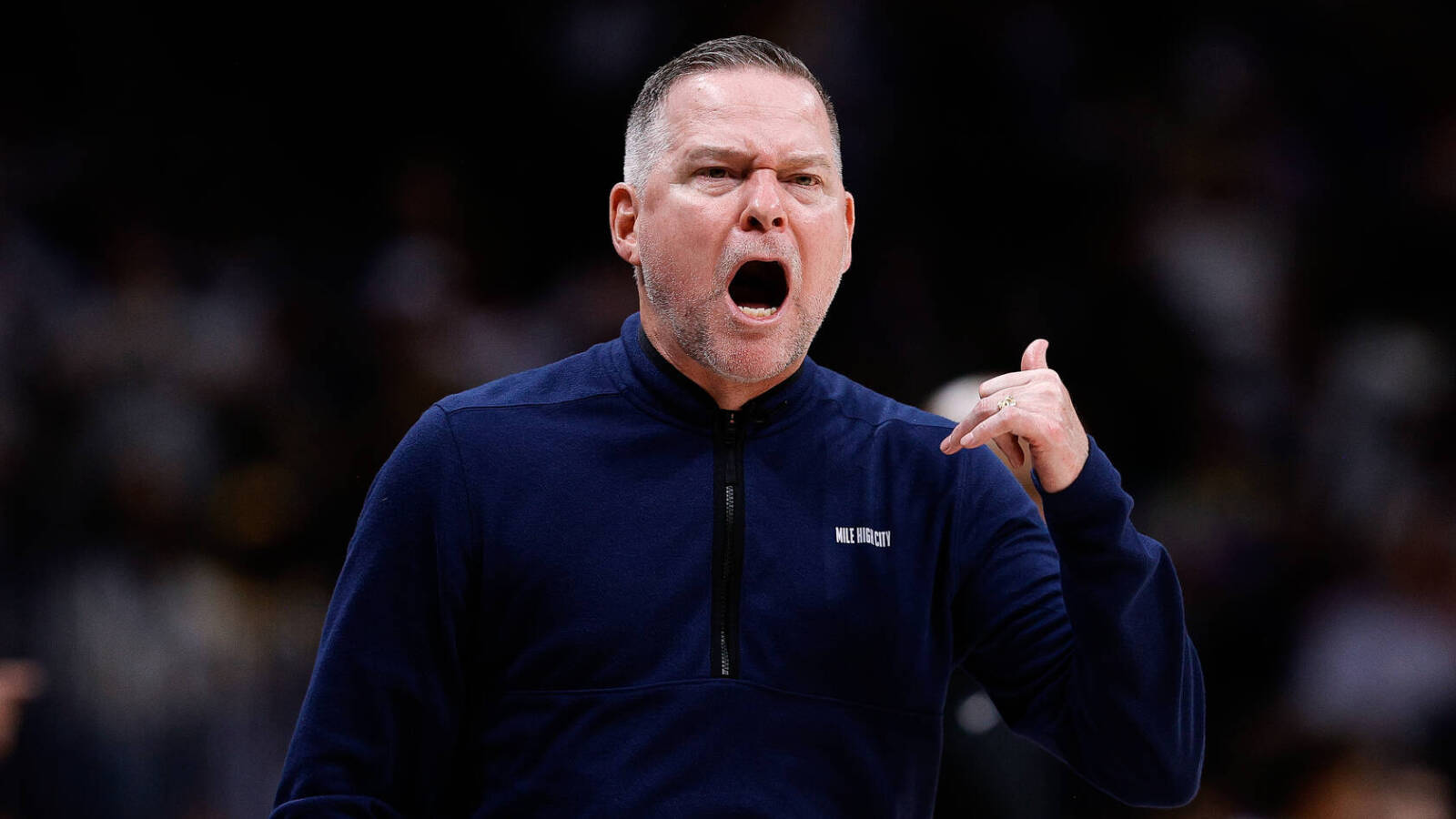 Watch: Michael Malone gets into it with the referees | Yardbarker