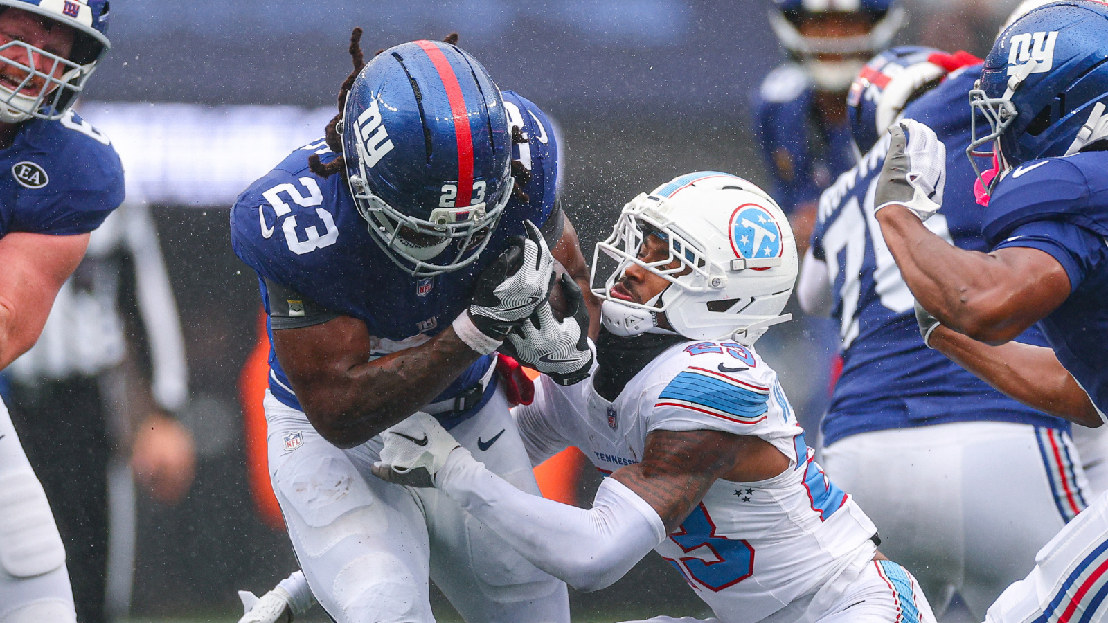 Giants RB Najee Harris To Start In Week 6; Latest On Team’s S, C Situations