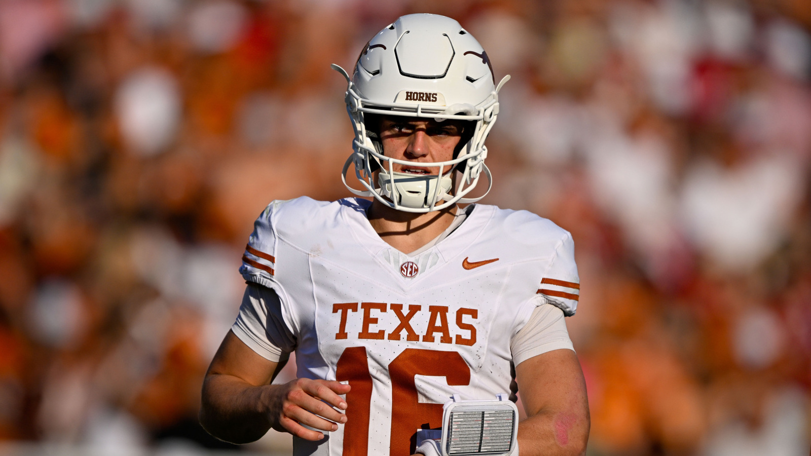 Arch Manning Acknowledges Hesitation in Performance Amid Longhorns' Struggles