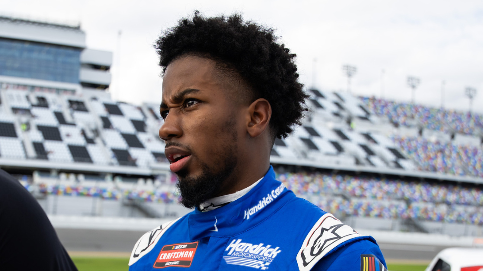 Rajah Caruth shows maturity, resolve with resilient top-five run at Talladega Rajah Caruth shows maturity, resolve with resilient top-five run at Talladega