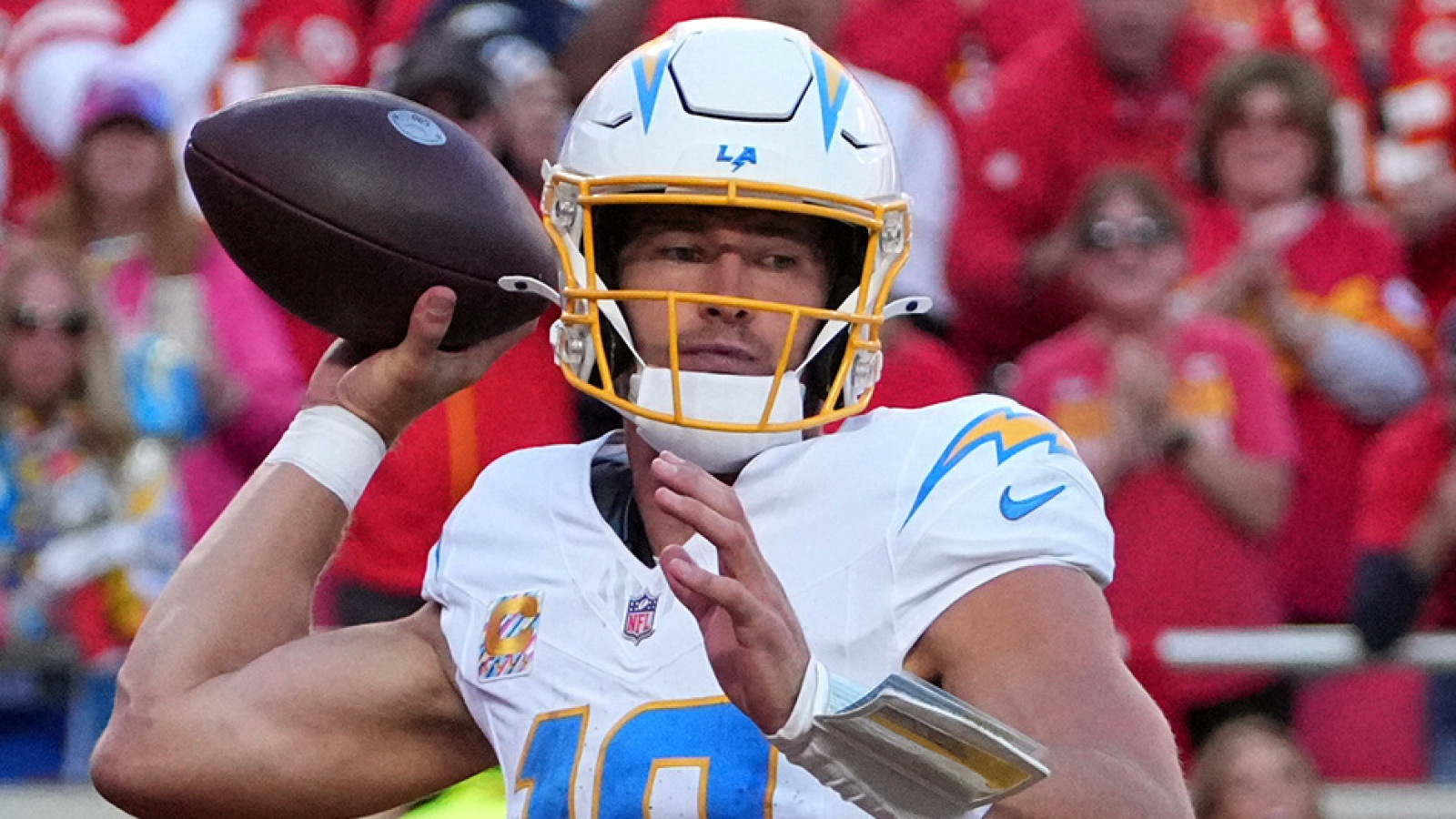 Jets land Chargers QB Justin Herbert in absurd trade proposal