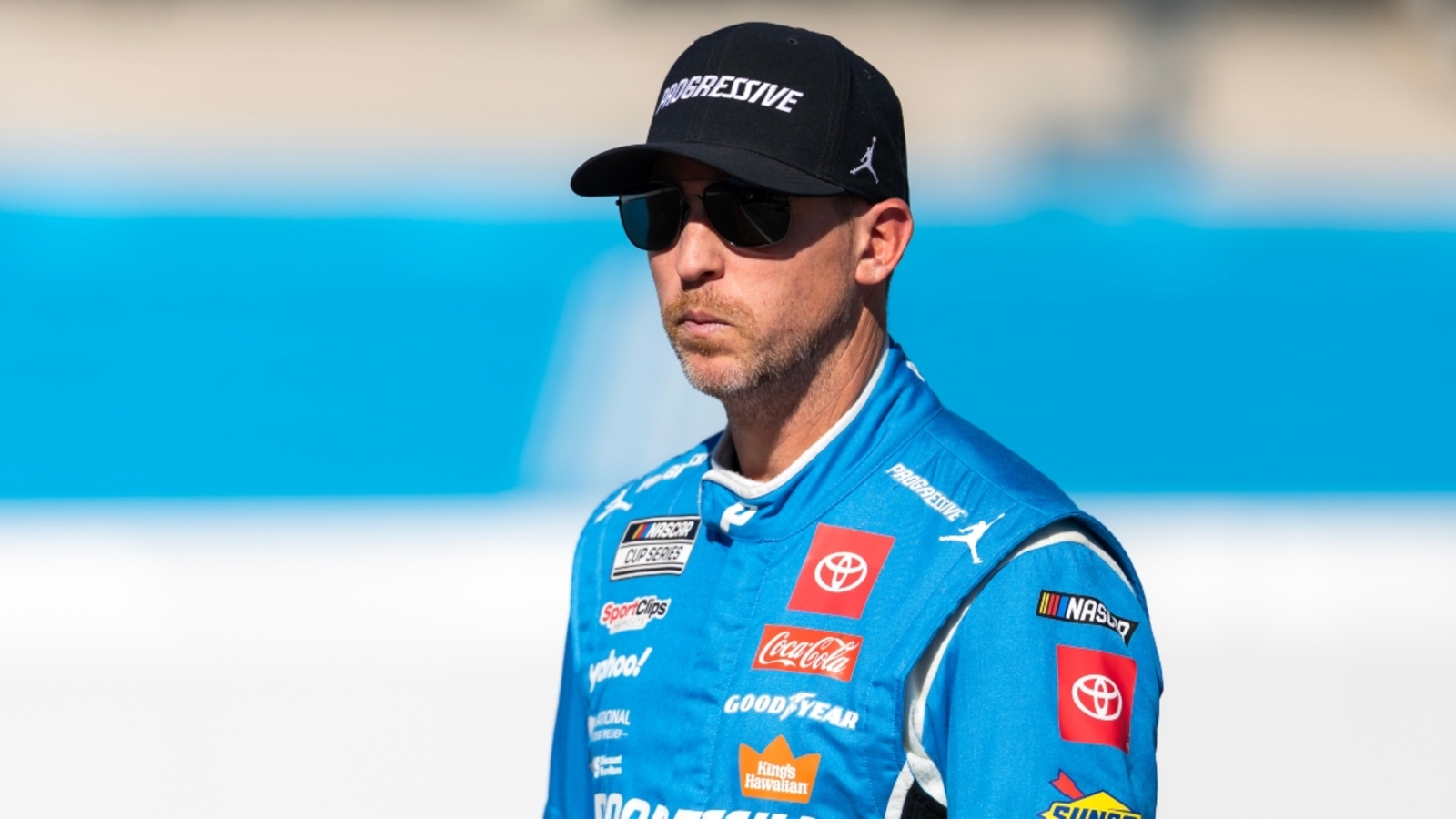 Denny Hamlin puts Cody Ware on blast after late spin cost him win at Kansas