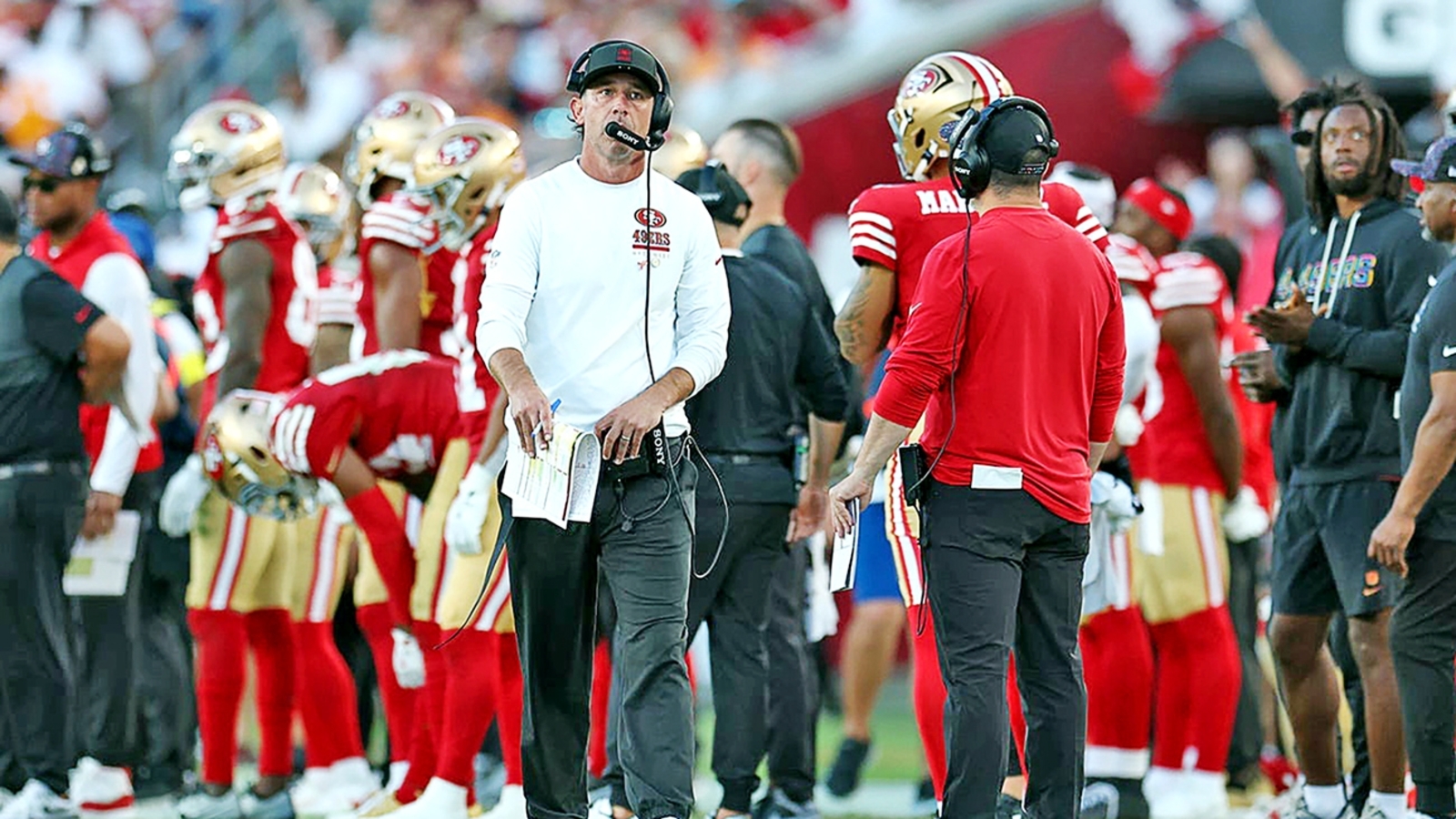 49ers roster moves: O-line practice squad shuffle ahead of Giants game ...