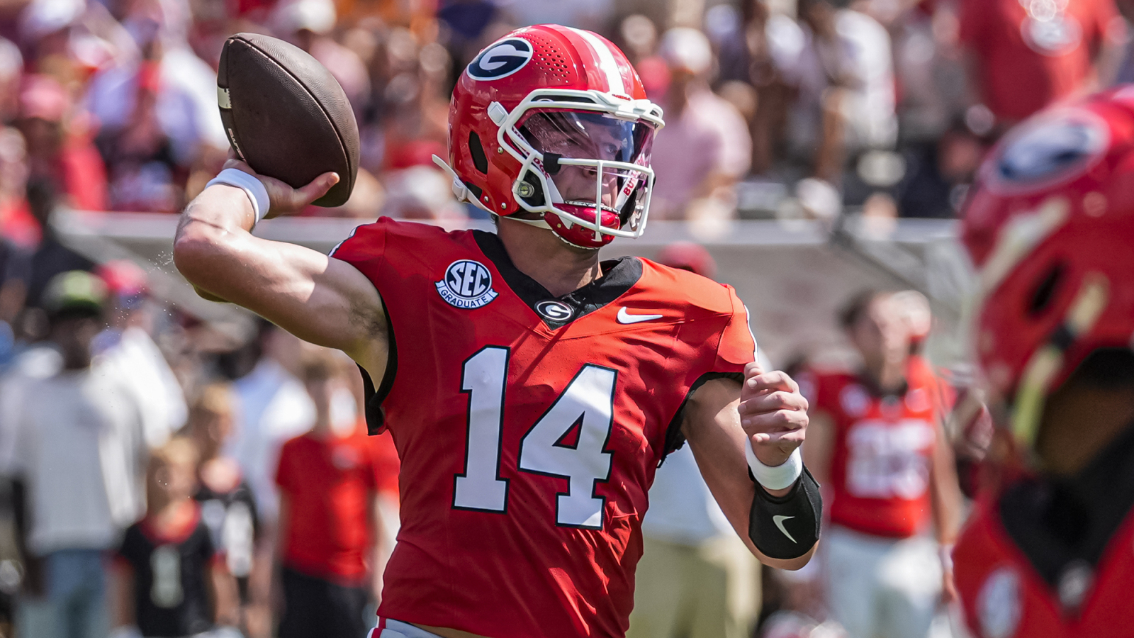 Jokes pour in after Gunner Stockton’s costly turnover in Georgia’s loss ...
