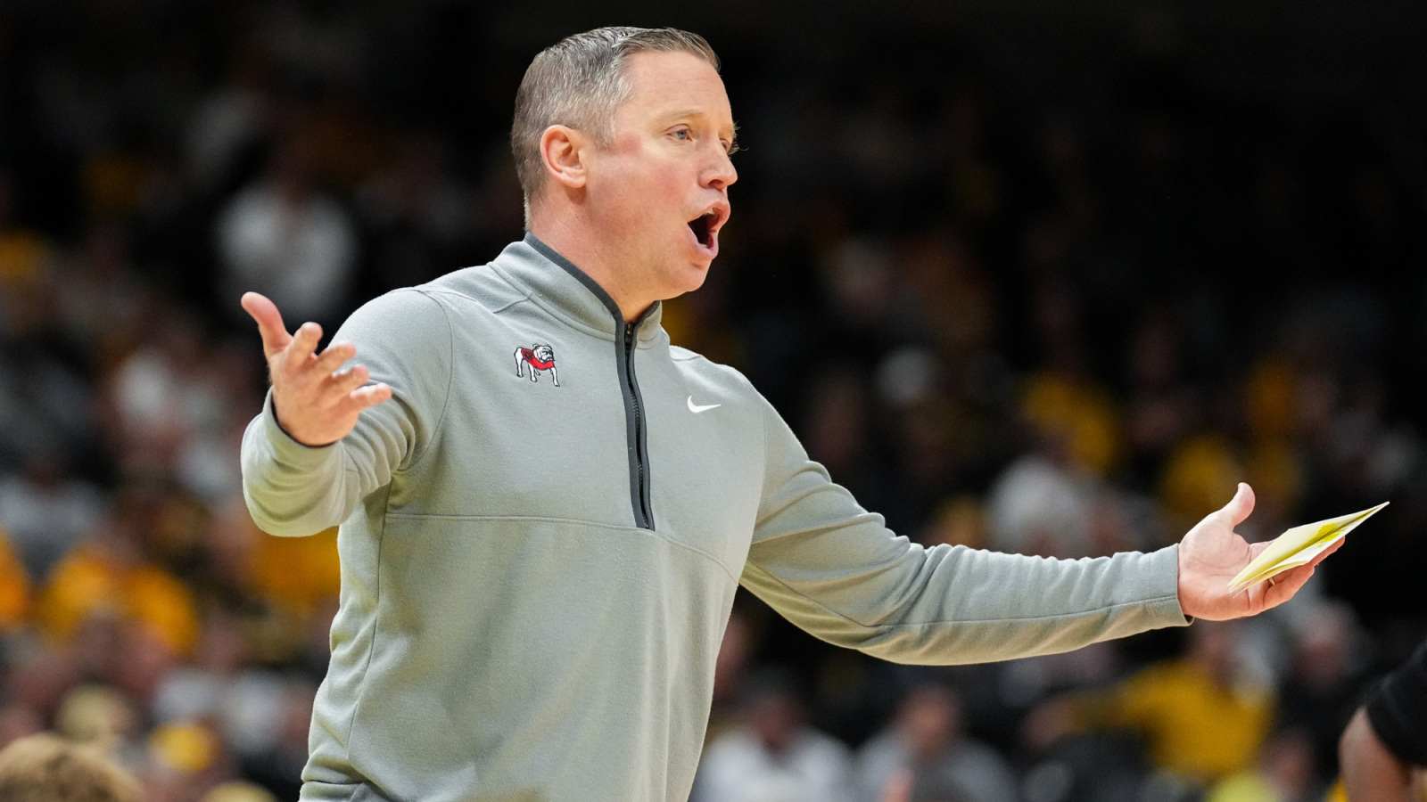 Georgia's Mike White makes Anthony Edwards joke amid CBB eligibility drama