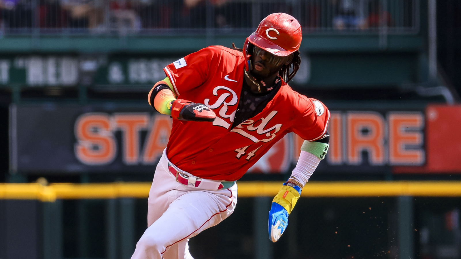 Reds star makes history, eyes Shohei Ohtani’s 50-50 season