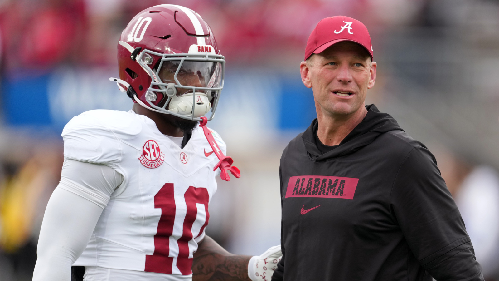 DeBoer provides details on decision to sit Ty Simpson in Rose Bowl ...