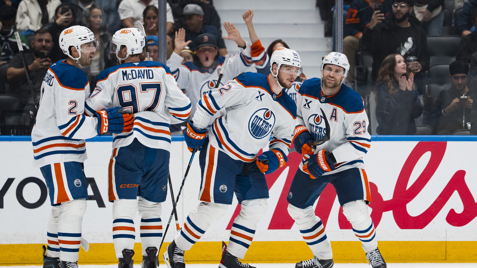 The numbers behind the Oilers' star-fuelled strong start