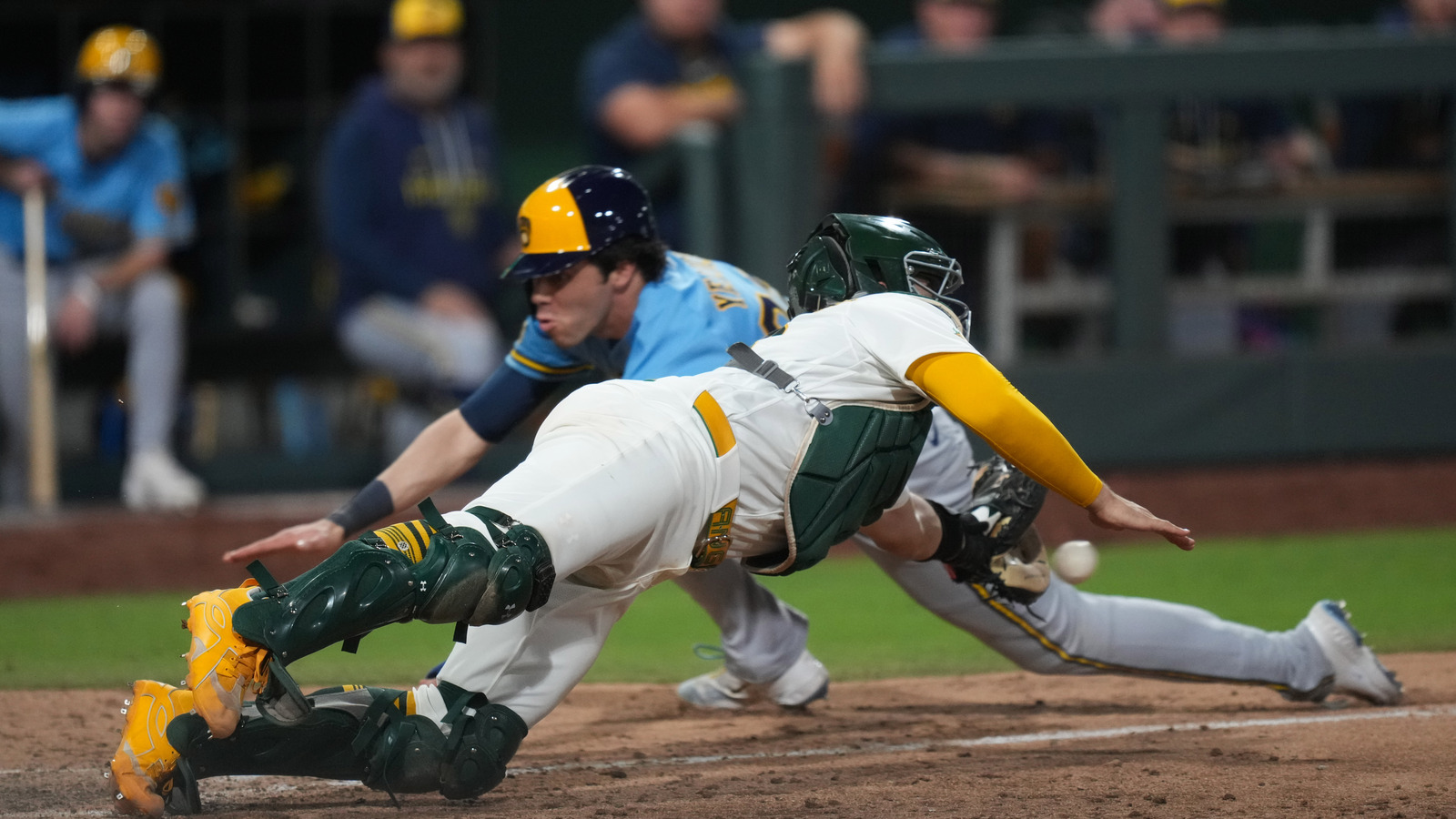 A's had the most bonkers first home game in Las Vegas imaginable