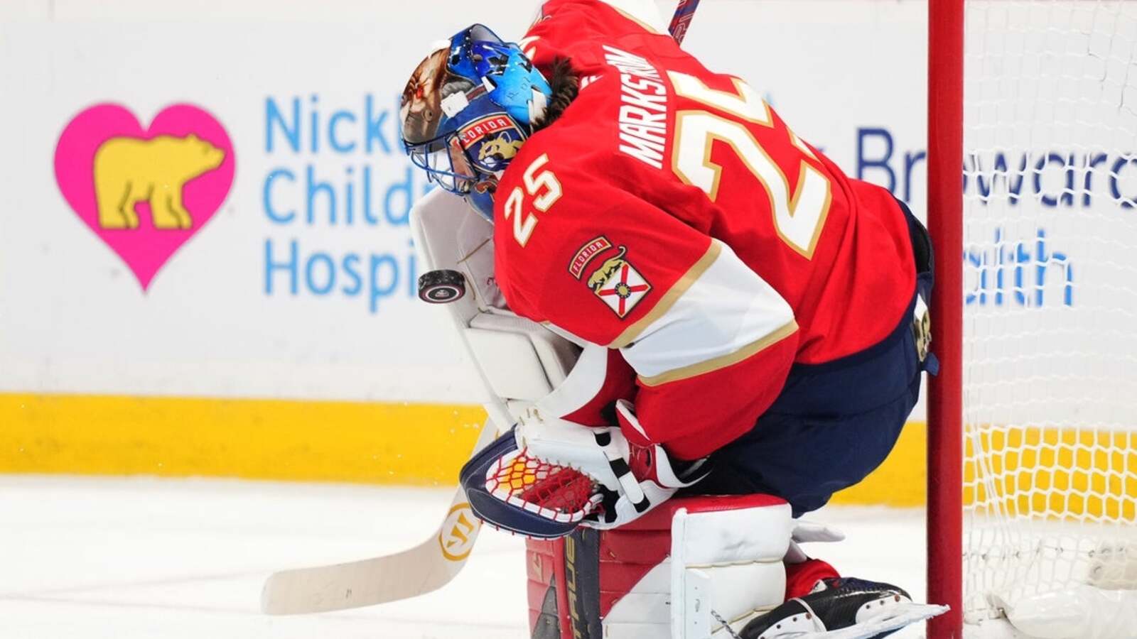 Panthers G Jacob Markstrom injured in practice, out 10-14 days