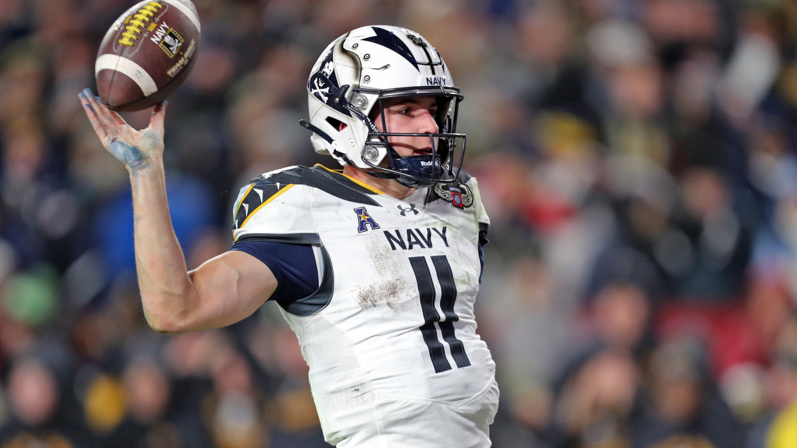 Navy scores touchdown on longest play from scrimmage in school history ...