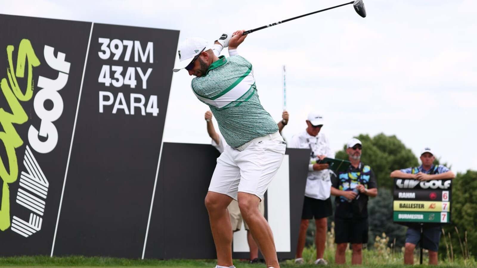 Dean Burmester overcomes bumpy start, wins LIV Golf Chicago in playoff