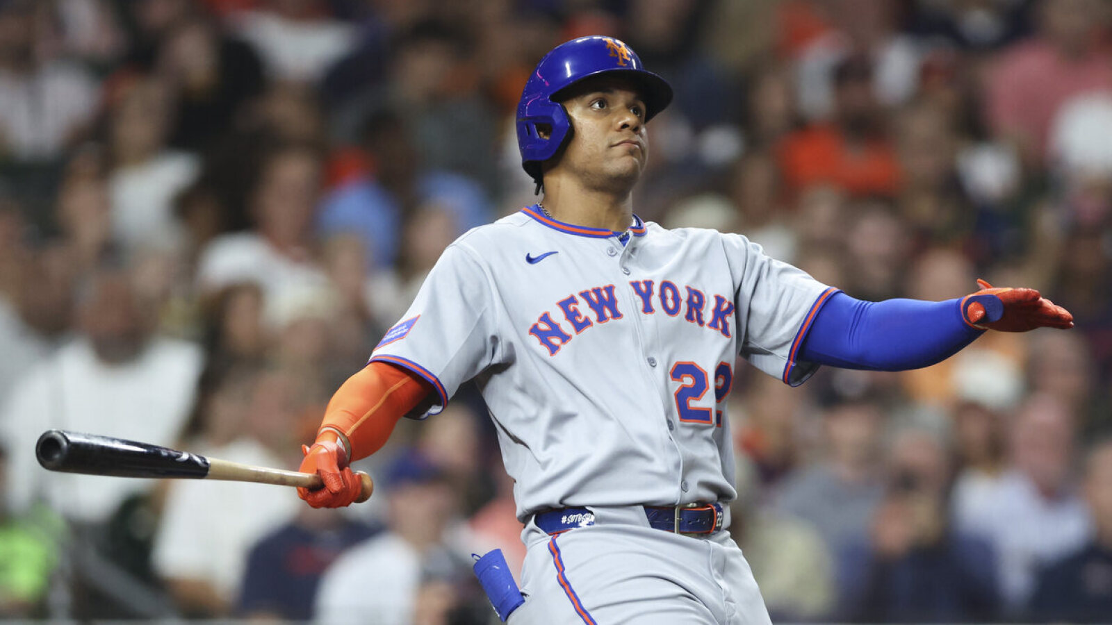 Watch: Juan Soto clobbers first dwelling run with Mets