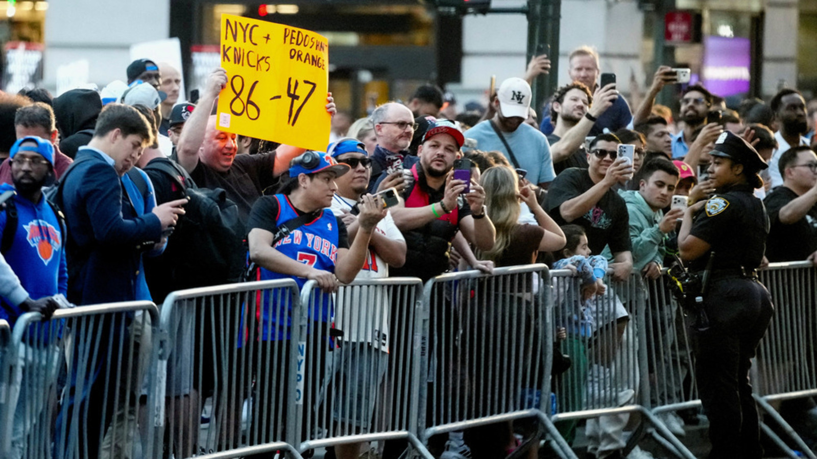 New York Knicks fans spoiling hard-earned NBA Finals appearance ...
