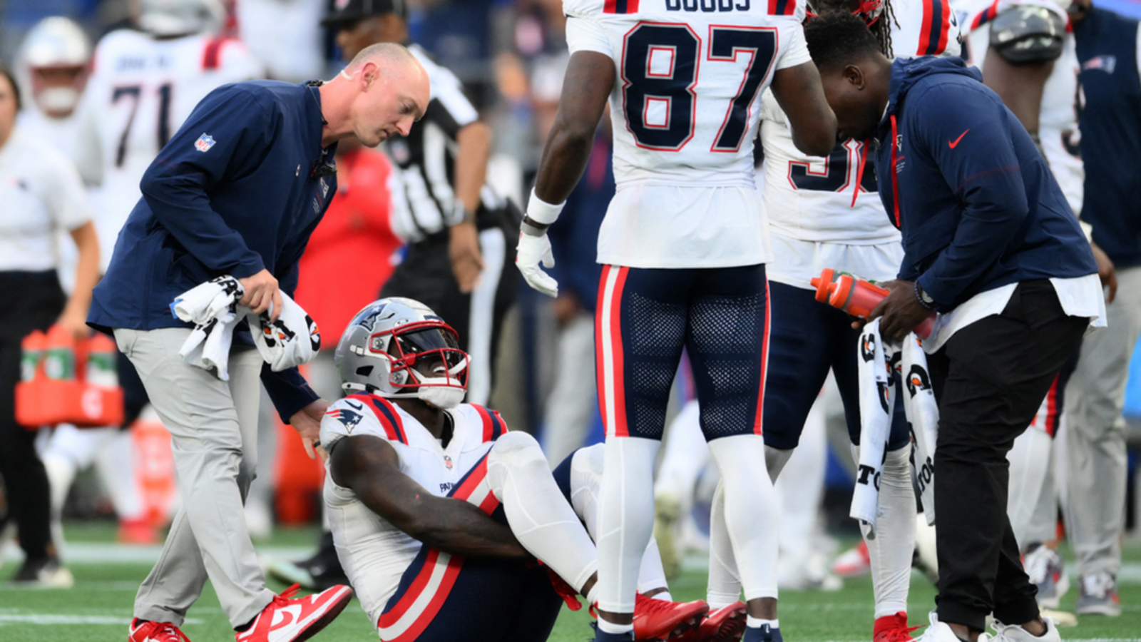 A.J. Brown Suffers High-Ankle Sprain, Impacting Patriots' Offense