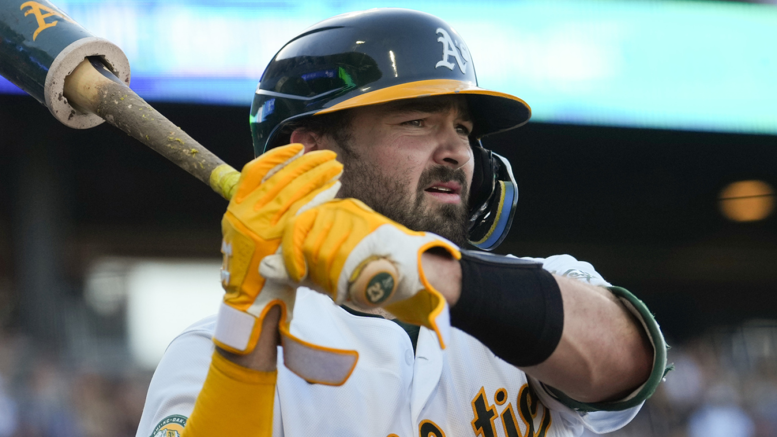 Shea Langeliers' injury makes him a bust for A's and his trade value