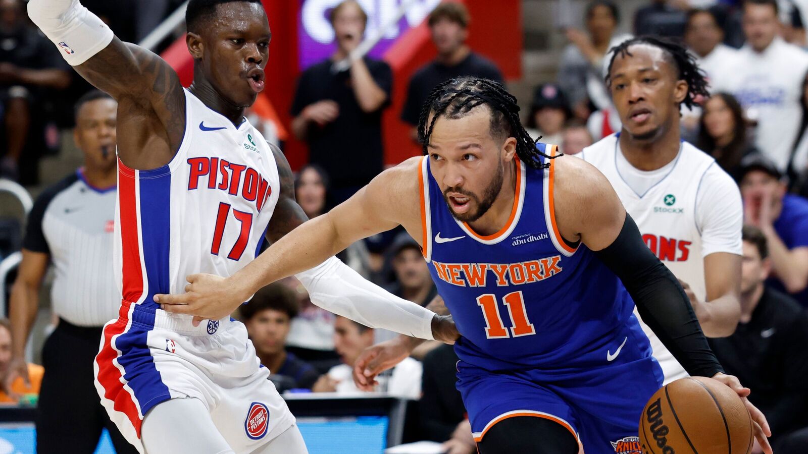 Knicks’ Jalen Brunson downplays Pistons fans’ vulgar chant at him