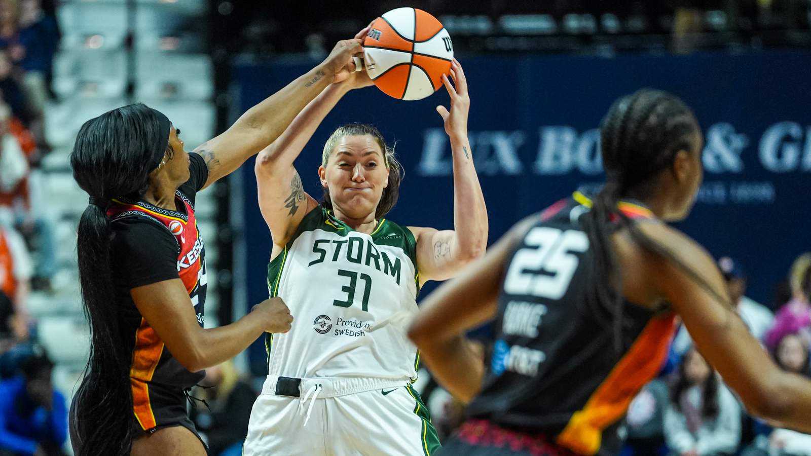 Seattle Notches First Win of the WNBA Season Over Connecticut
