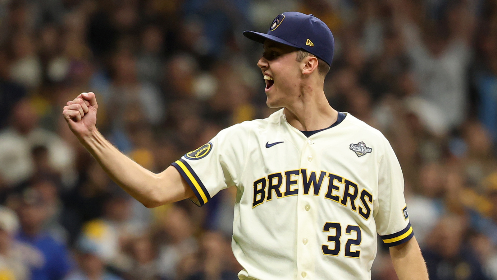Brewers' Jacob Misiorowski sets World Series record on first pitch of Game 1