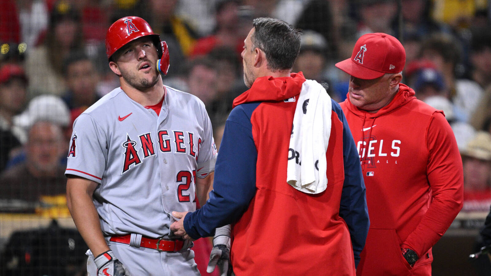Angels await Xray results on former MVP Yardbarker