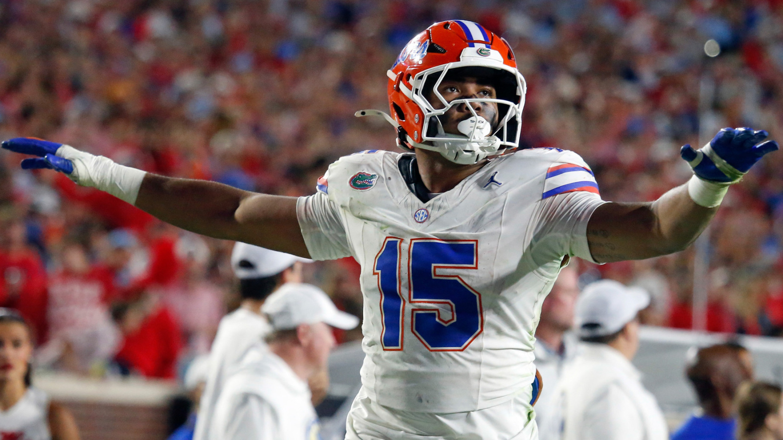 Florida EDGE Jayden Woods to be top target on transfer portal market