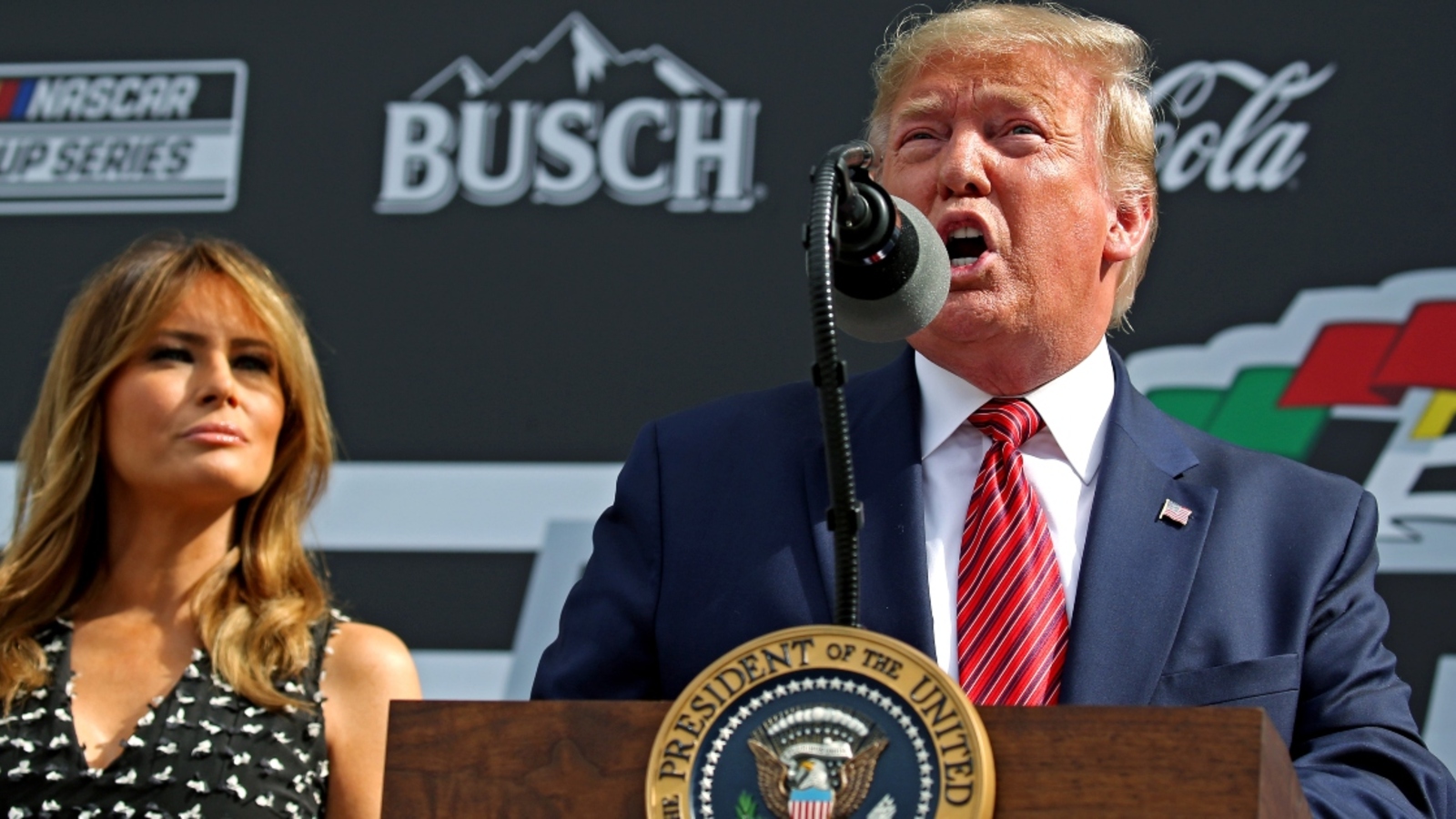 Donald Trump set to attend CocaCola 600, should not impact Kyle Larson