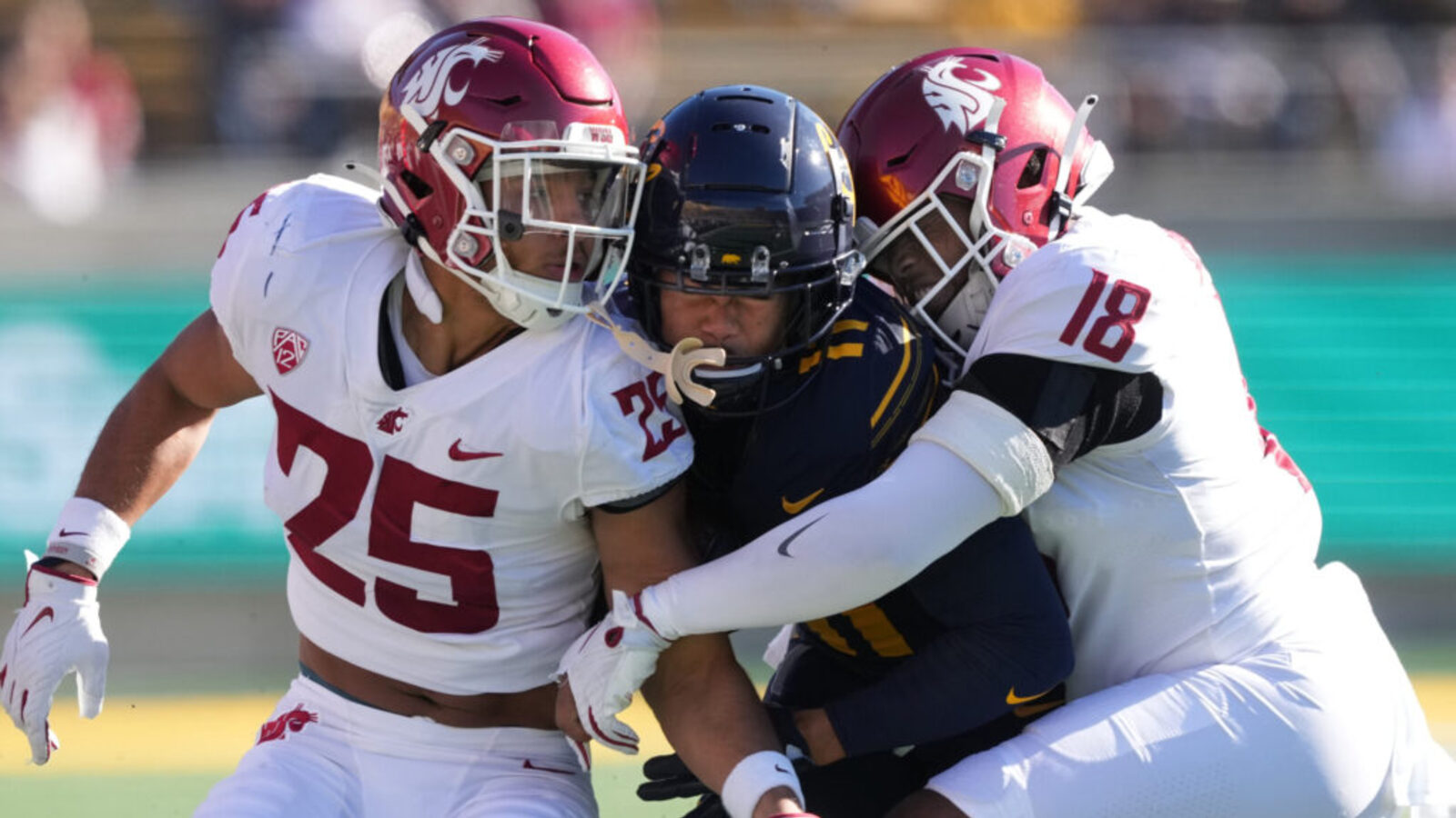 Jaden Hicks on the field