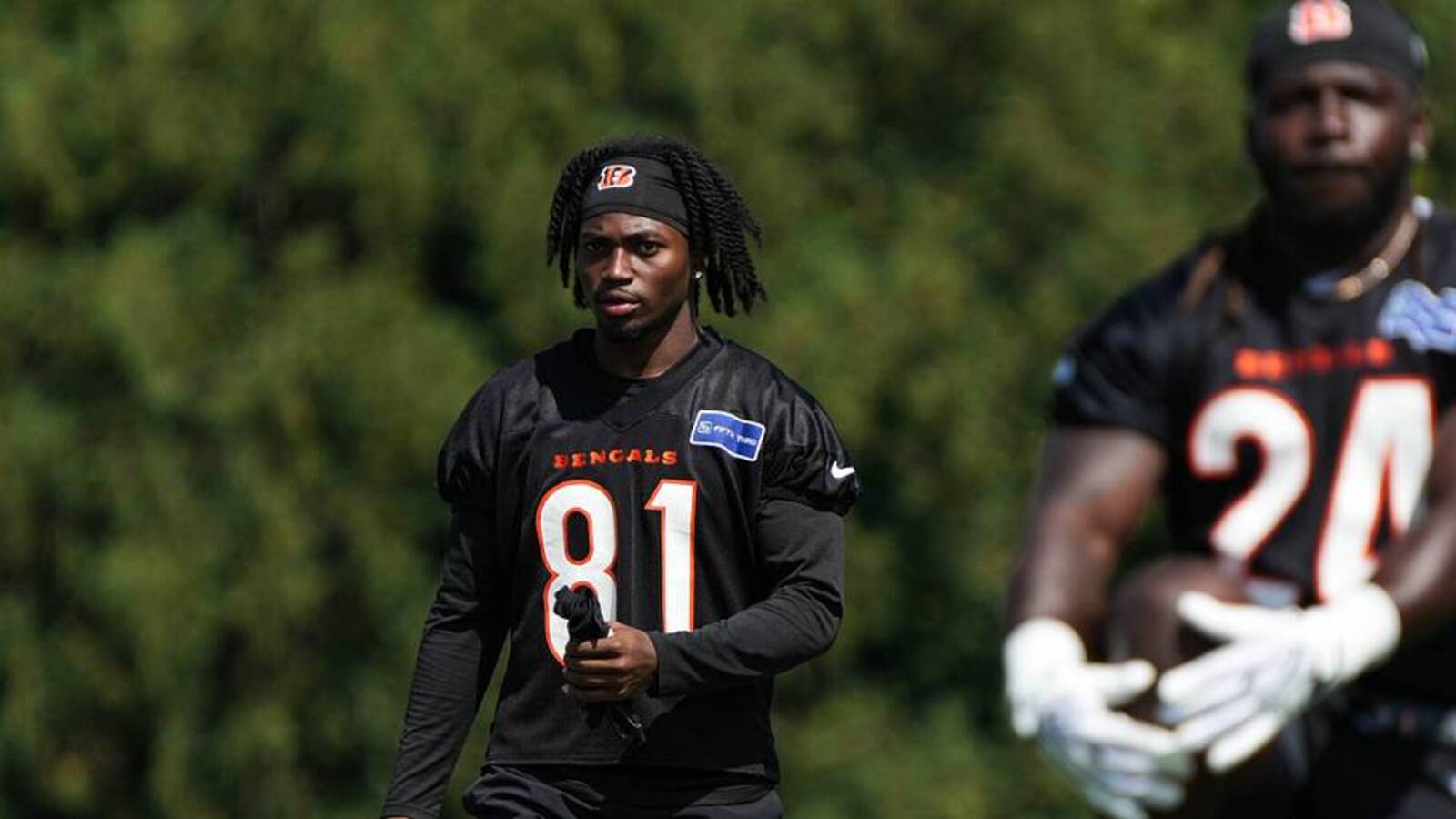 Joe Burrow, Dohnte Meyers Stay 40 Minutes After Bengals Practice to Work on Routes, Chemistry