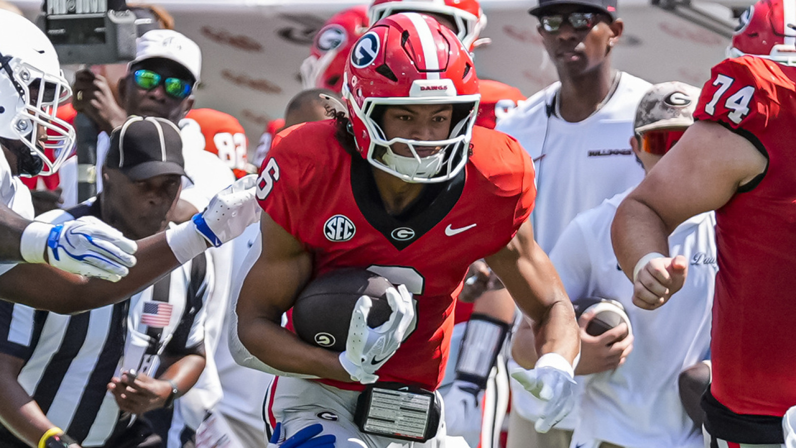 Georgia Bulldogs' Isiah Canion Ruled Out Against Alabama Due to Injury