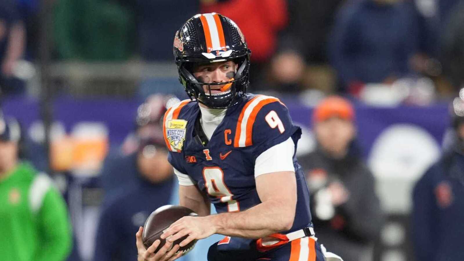 Illinois staves off Tennessee on walk-off field goal to win Music City Bowl