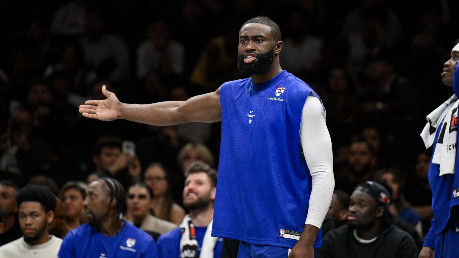 Video shows awkward warmup moment between Jayson Tatum and Jaylen Brown ...