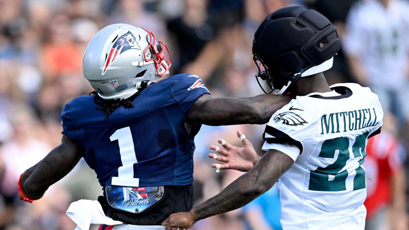 A. J. Brown's Training Clash with Quinyon Mitchell Goes Viral