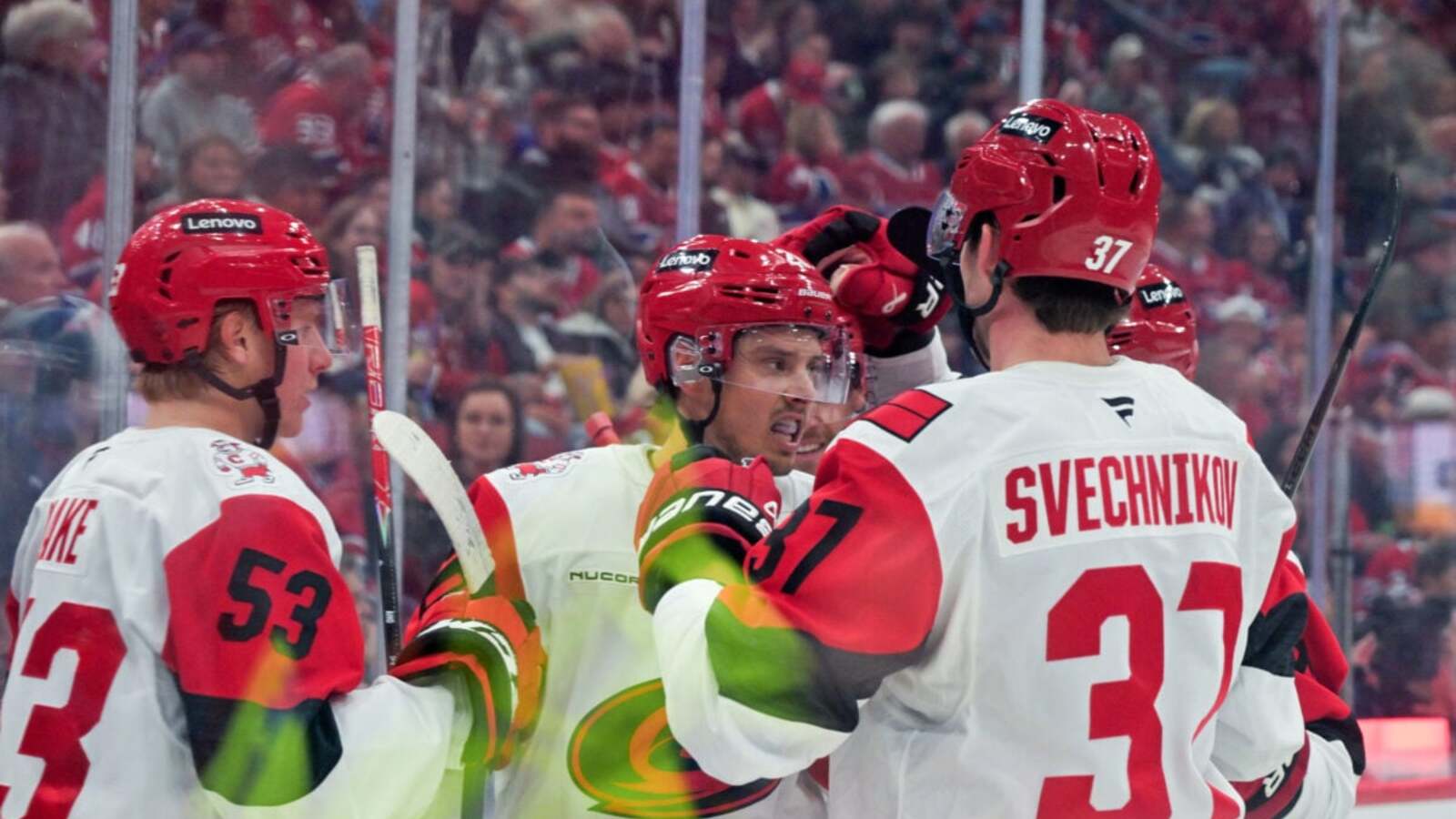 Hurricanes’ Hall & Aho Make Some Magic in 6-4 Win Over Canadiens