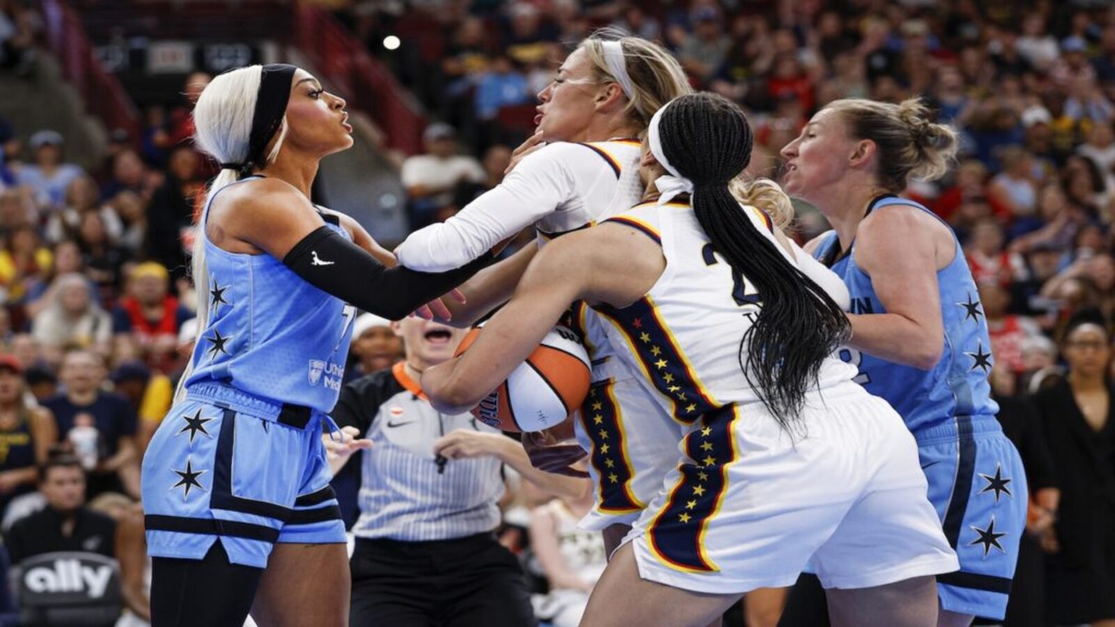 DiJonai Carrington Flagrant 2 On Sophie Cunningham Sparks Insane Debate