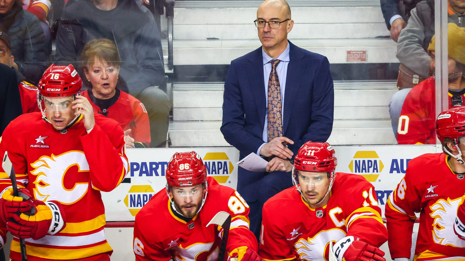 The Flames will not bottom out unless they trade veteran players
