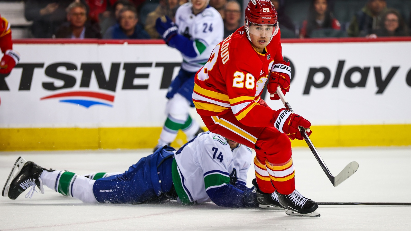 Flames cap off successful homestand with decisive win over Vancouver ...