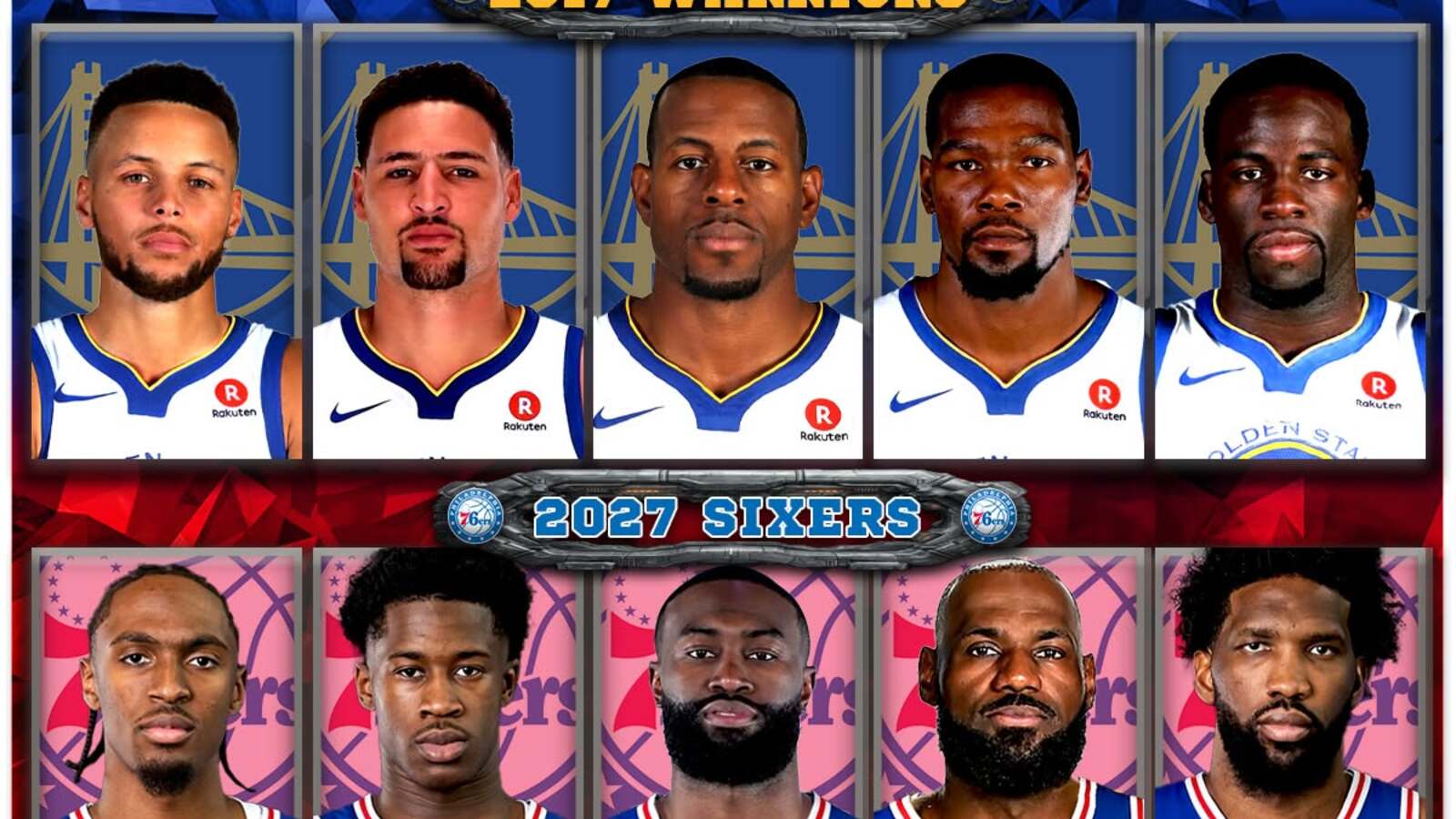 2016-17 Warriors vs. 2026-27 76ers: Which Superteam Is Better On Paper?