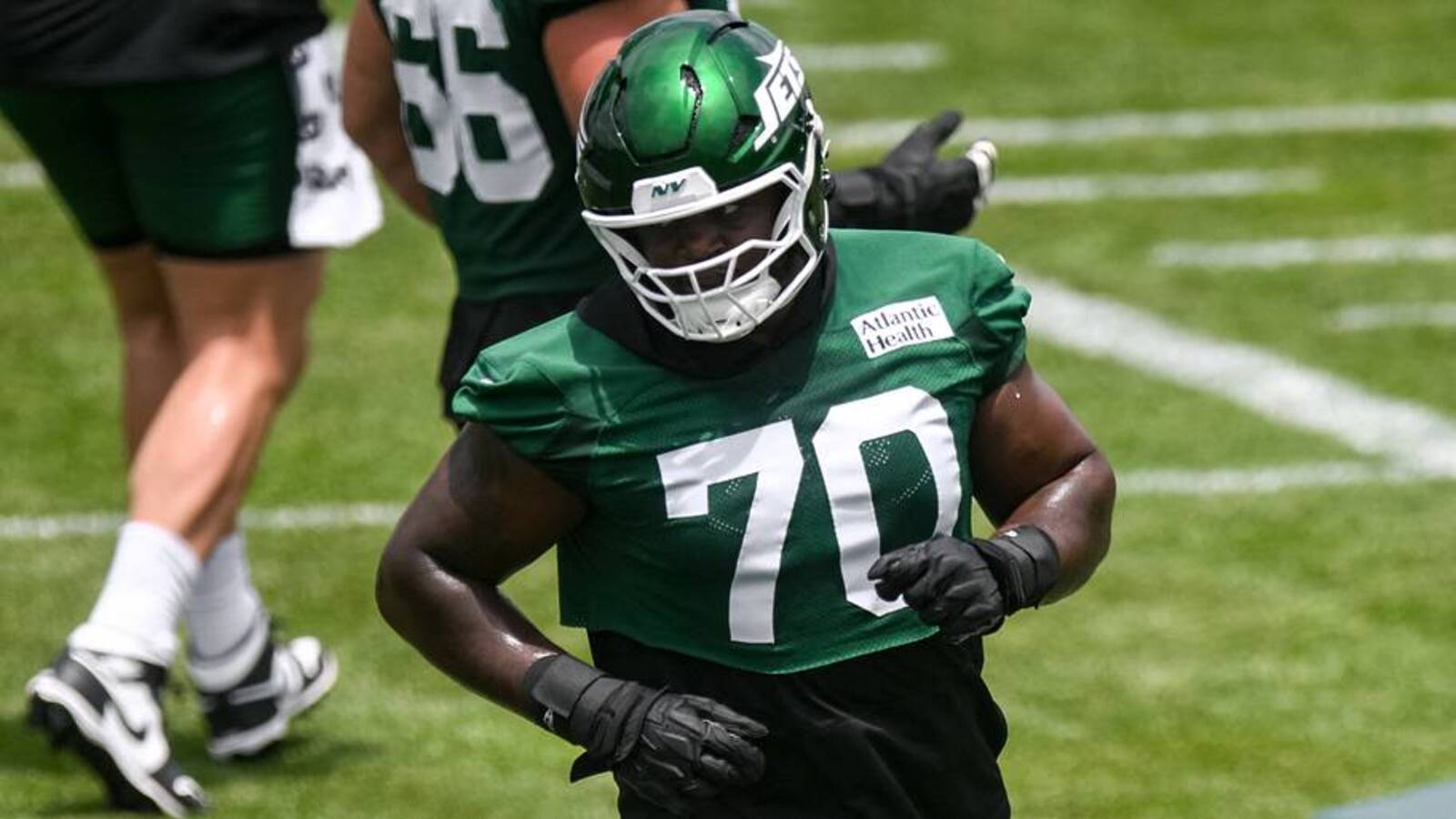 Armand Membou Looks Ready to Take Next Step for Jets as Training Camp Buzz Grows