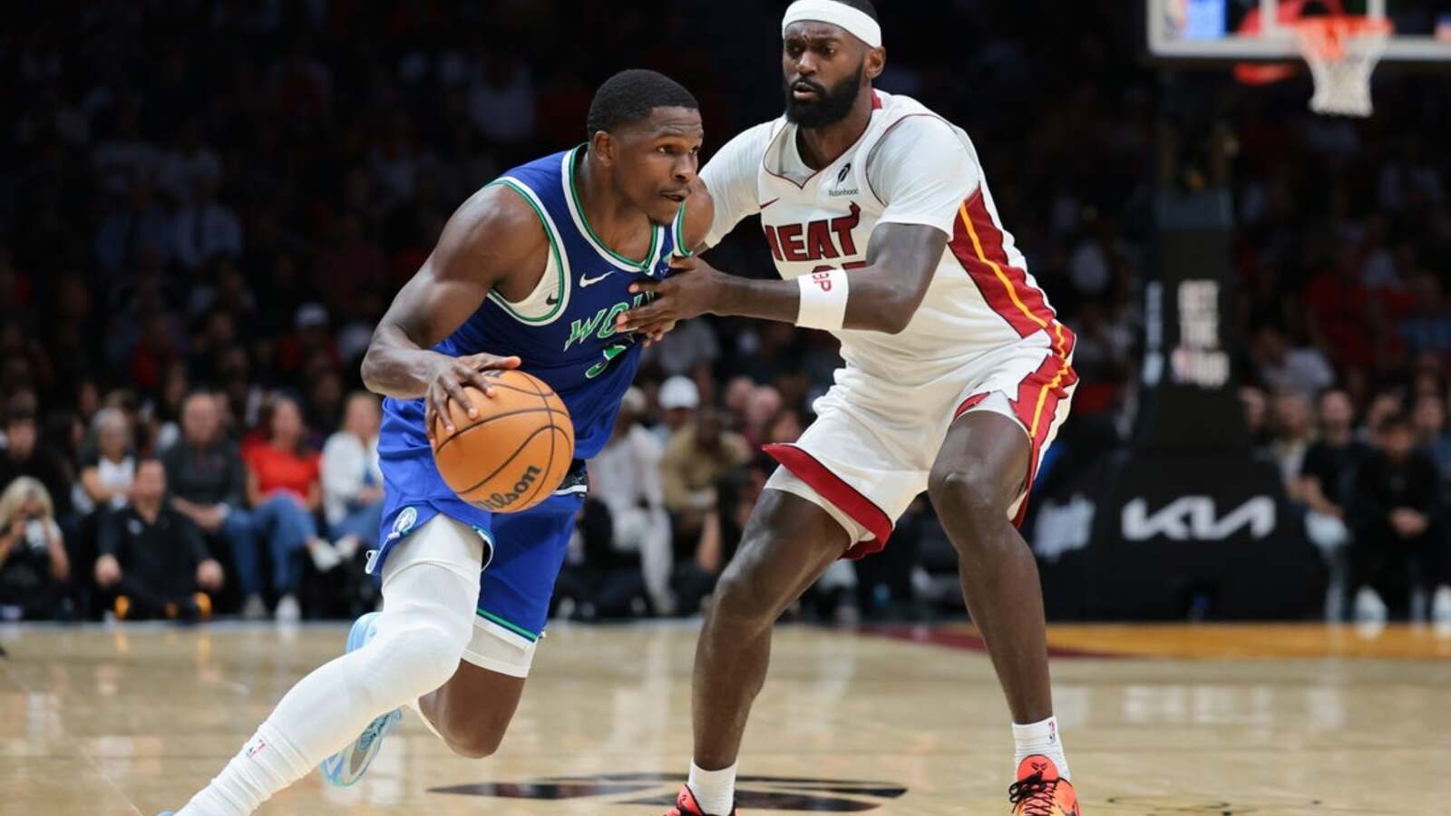 Anthony Edwards (45), Wolves spoil Giannis Antetokounmpo’s Heat debut