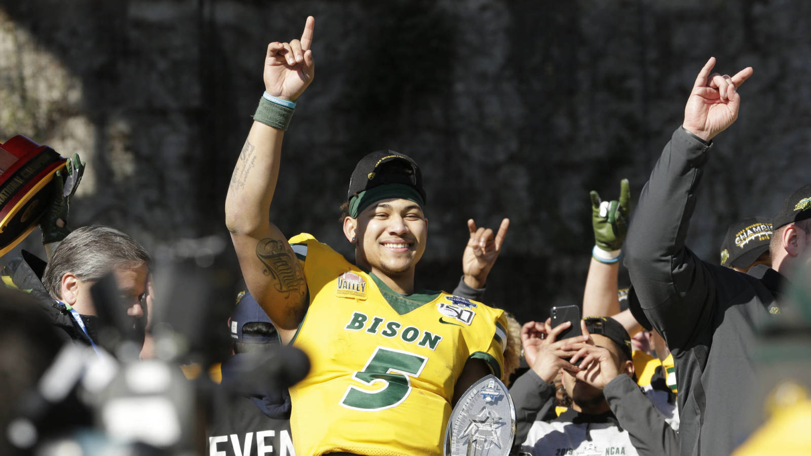 North Dakota State QB Trey Lance declares for NFL Draft ...