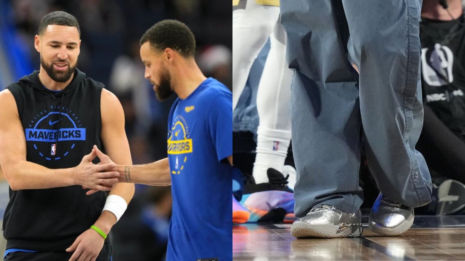 Steph Curry Honors Klay Thompson’s Anta Lifetime Deal by Wearing ...
