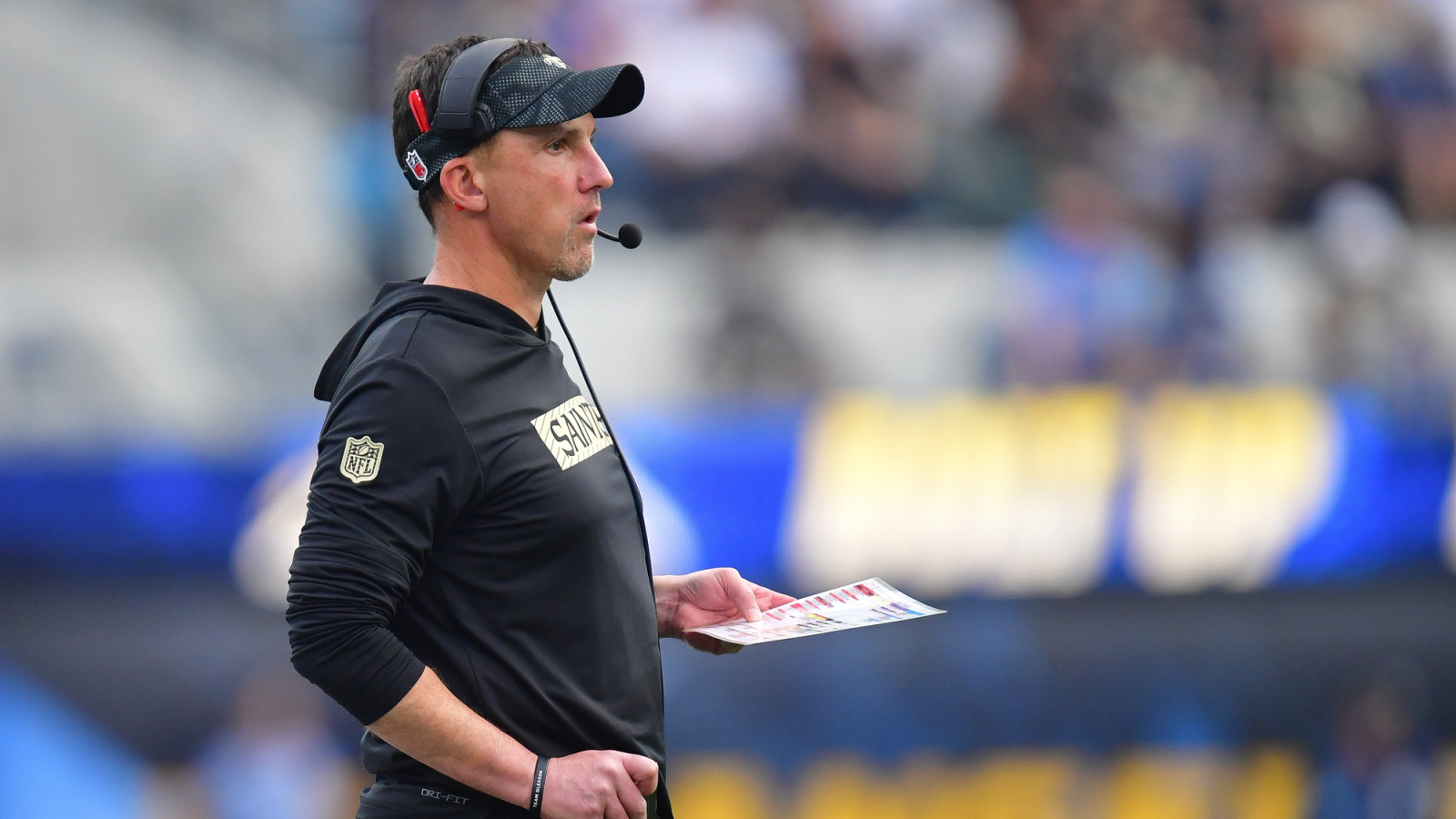 New Orleans Saint fire Head Coach Dennis Allen after the team loses 7