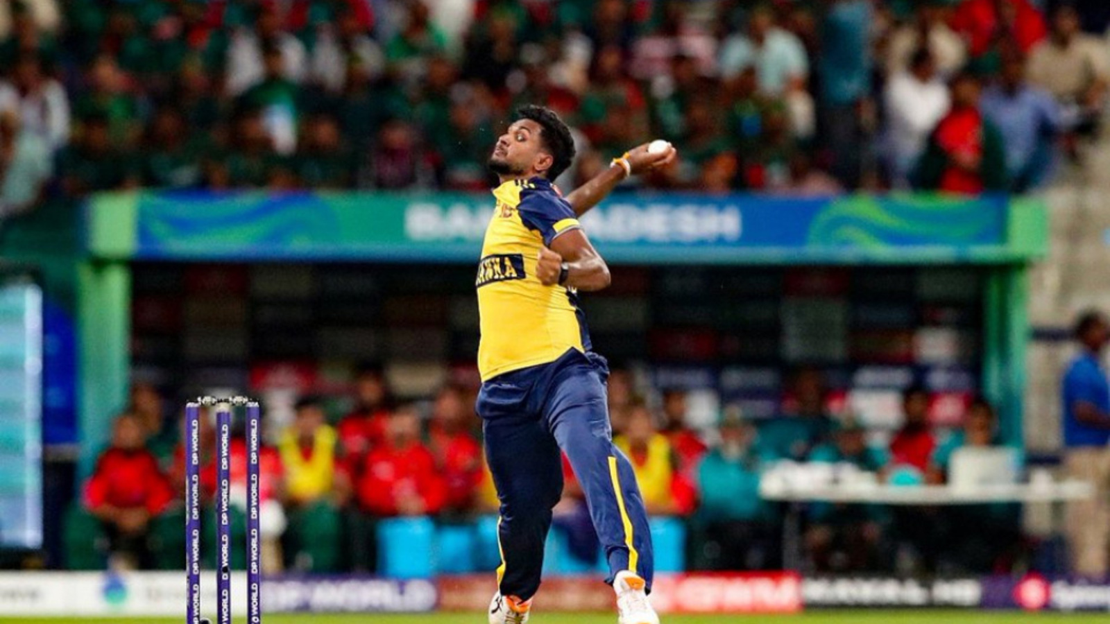 T20 World Cup 2026: Matheesha Pathirana leaves field with calf injury against Australia