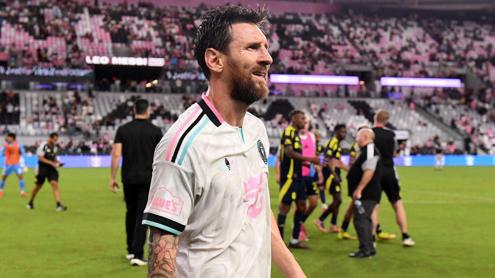Lionel Messi scores stunner but Inter Miami denied victory as Nashville SC salvage late draw in Eastern Conference showdown
