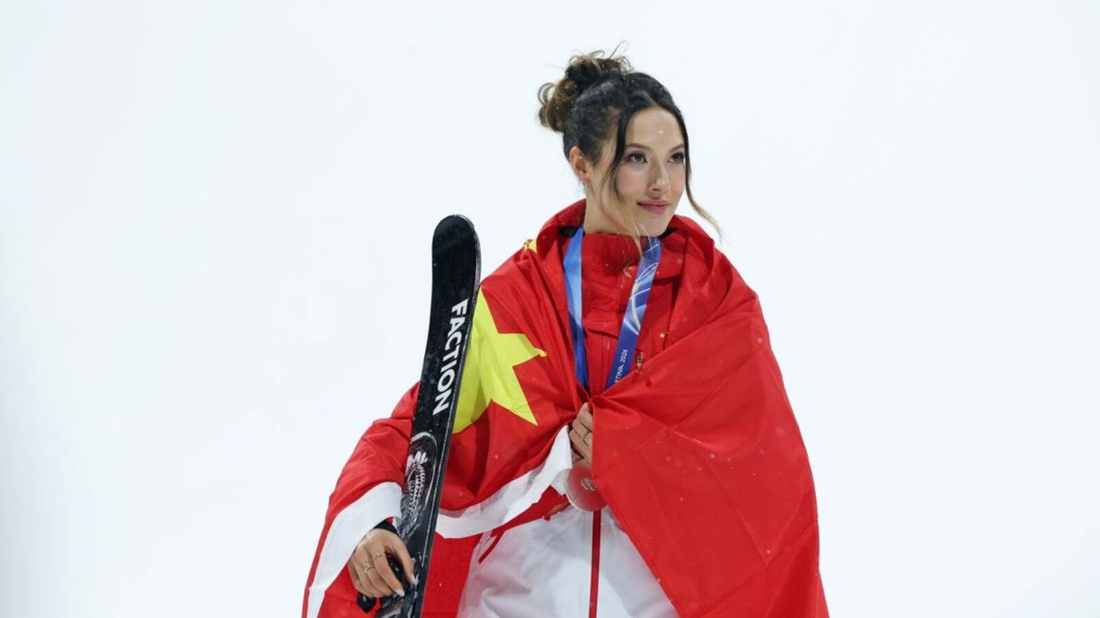 China’s Eileen Gu bounces back to land into halfpipe final