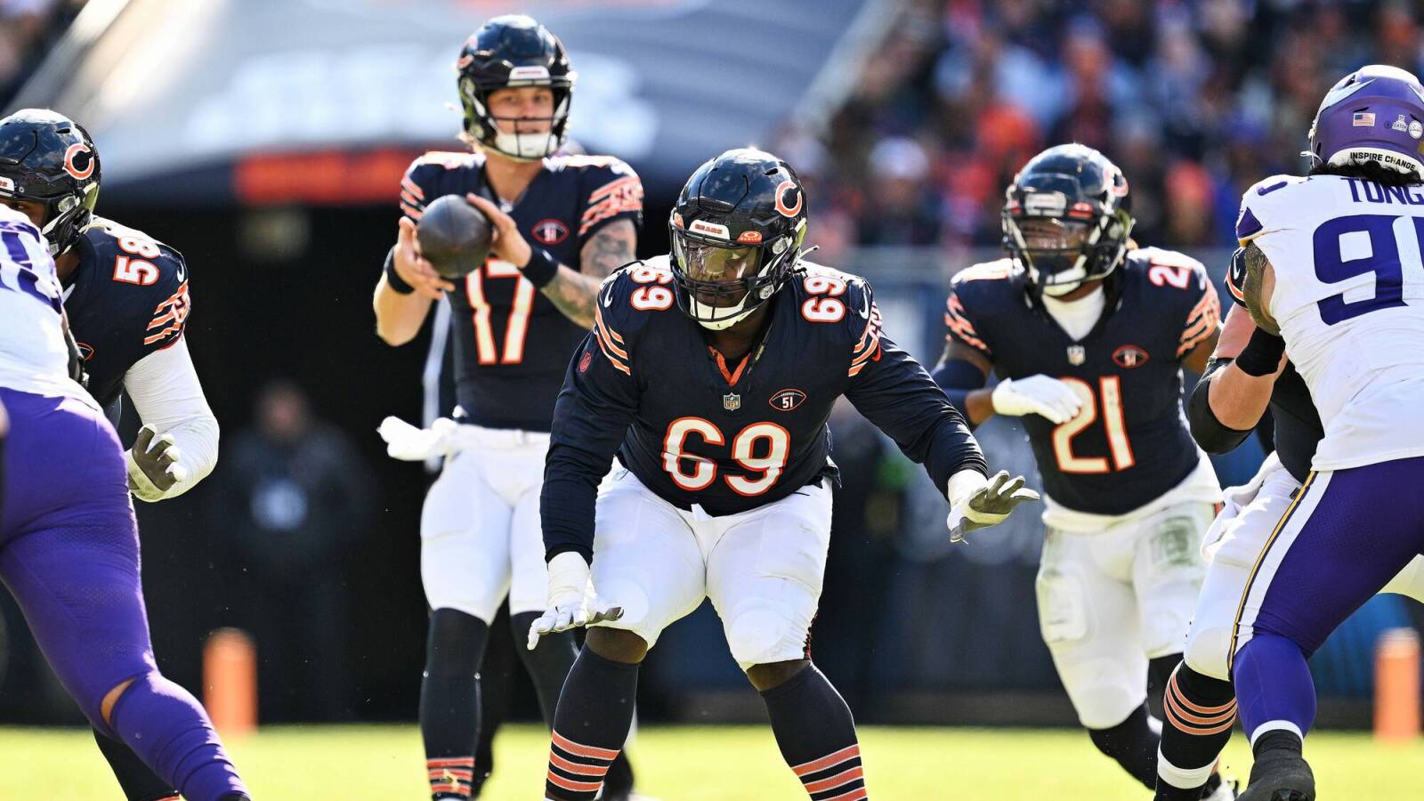 Blocking Bears Ranking the Offensive Line Through Week 6 Yardbarker