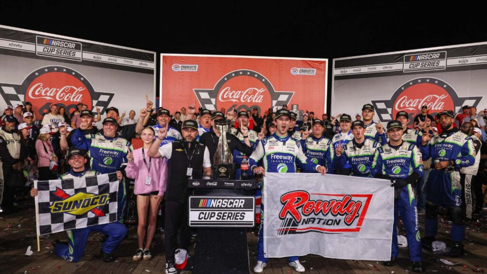 Coca-Cola 600 winner Daniel Suarez gives post-race emotional tribute to ...