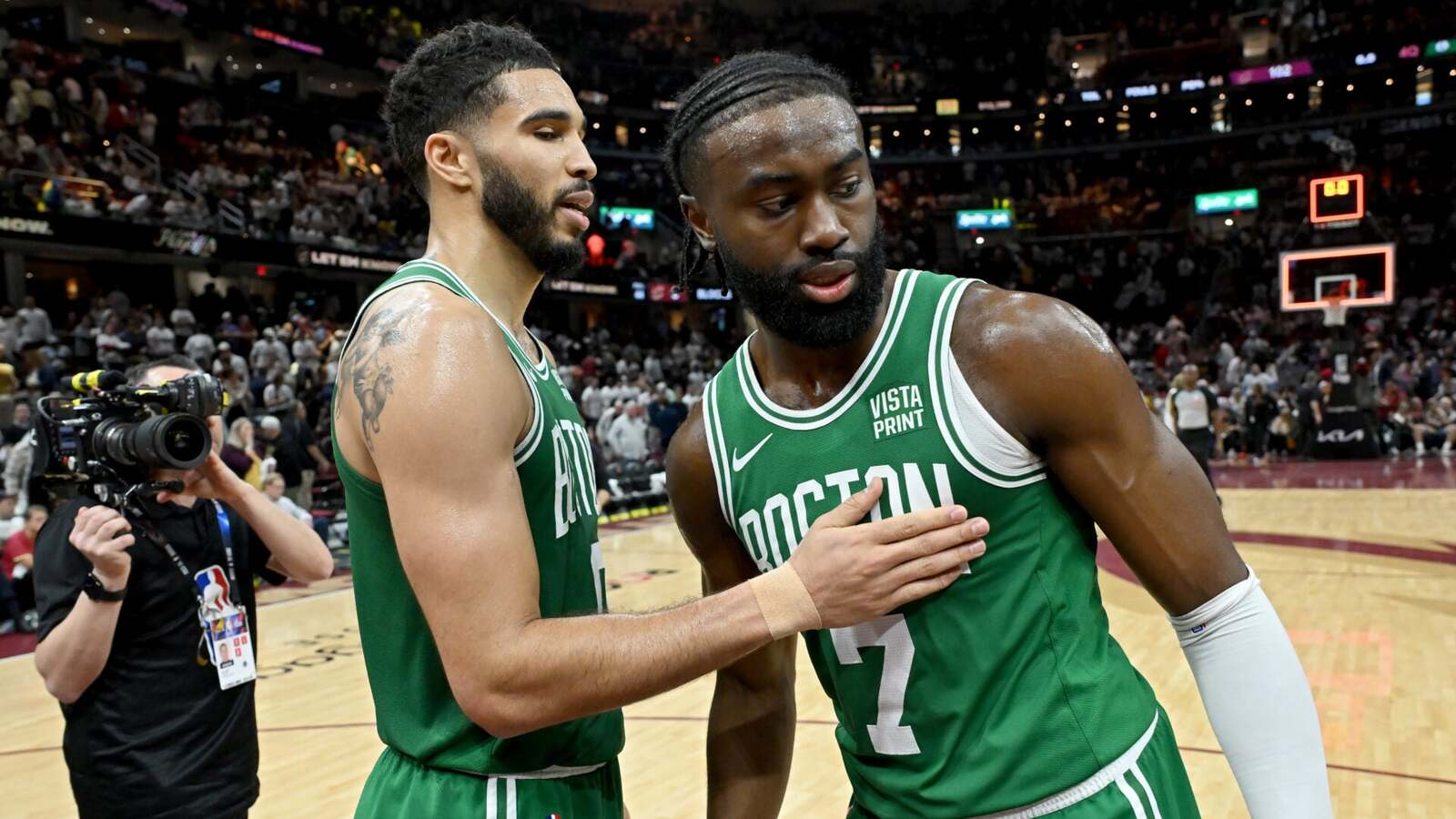 Jayson Tatum gives ‘weird' verdict on Jaylen Brown's trade from the Celtics to the 76ers