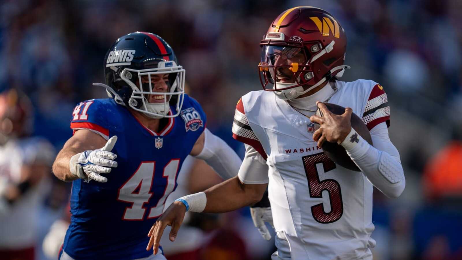 Could the Giants extend one of their rising talents in the front seven?